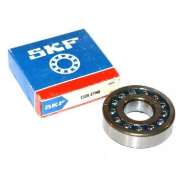 NEW SKF 1305 ETN9 SELF ALIGNING BALL BEARING 25 MM X 62 MM X 17 MM (2 AVAILABLE)