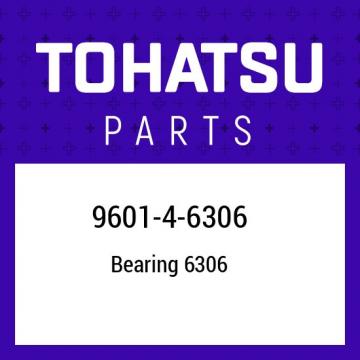 9601-4-6306 Tohatsu Bearing 6306 960146306, New Genuine OEM Part